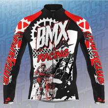 Load image into Gallery viewer, BMX Custom Cycling Jersey Mens Long&amp;Short Sleeve Bicycle Motocross Racing Bike Sprocket Extreme Sport| NMS794