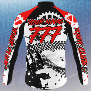 BMX Custom Cycling Jersey Mens Long&Short Sleeve Bicycle Motocross Racing Bike Sprocket Extreme Sport| NMS794