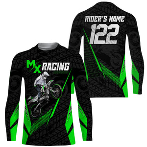 Custom Motocross Jersey MX Racing UPF30+ Dirt Bike Number and Name Adult&Kid Off-Road Motorcycle| NMS769