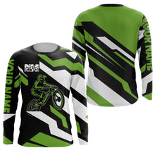 Load image into Gallery viewer, MTB Jersey, Custom Cycling Jersey, Mountain Bike Racing Shirt for Biker Rider UV Protection UPF 30+| JTS491