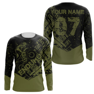 Personalized Enduro Jersey UPF30+ Mountain Off-road Motocross Adult&Kid Extreme Dirt Bike Racing| NMS697