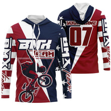 Load image into Gallery viewer, American Adult kid BMX jersey Custom UPF30+ Patriotic Cycling gear USA bicycle motocross bike shirt| SLC17