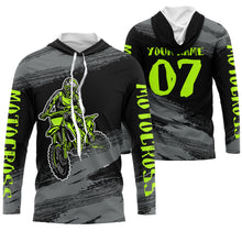 Load image into Gallery viewer, Personalized Motocross Jersey MX Dirt Bike UPF30+ Jersey Adult&amp;Kid Off-road Rider Motorcycle Shirt| NMS667