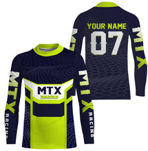 Load image into Gallery viewer, MTX Racing Jersey UPF30+ Personalized Motocross Riders Dirt Bike Shirt Off-road Motorcycle Jersey| NMS664