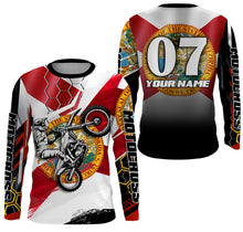 Load image into Gallery viewer, Florida Motocross Jersey Custom Youth Mens Womens FL Dirt Bike Off Road MotoX Motorcycle Racing| NMS823