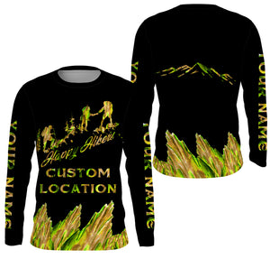 Hiking Personalized Shirt 3D All Over Print Compass Hiking Outdoor Outfit 3D Forest Shirt Happy Hikers| SP1