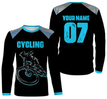 Load image into Gallery viewer, Personalized Cycling Jersey - Mountain Biking Jersey MTB Long Sleeve Shirt for Cyclist Bike Rider JTS419