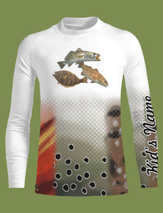 Personalized Louisiana Texas slam fishing 3D full printing shirt for adult and kid - TATS25