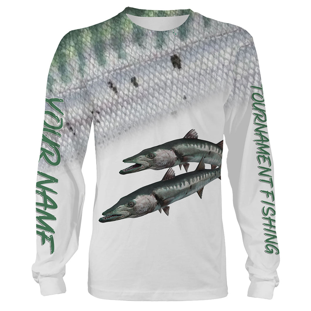 Barracuda tournament fishing customize name all over print shirts personalized gift FSA38