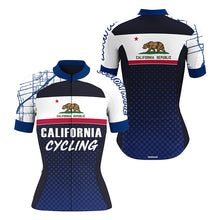 Load image into Gallery viewer, California cycling jersey mens womens bike shirt UPF50+ Cali cycling tops California MTB BMX gear| SLC238