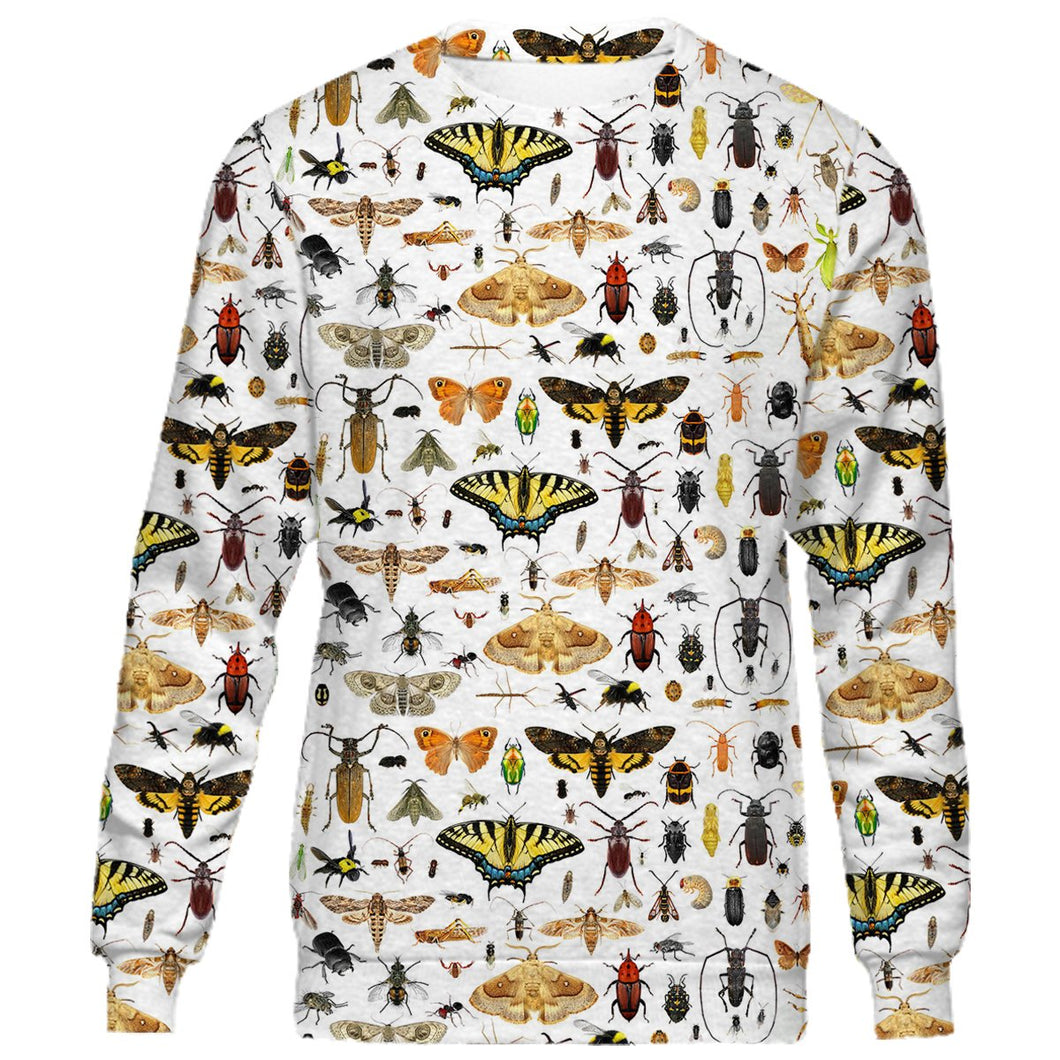 3D All over printed insect shirt, hoodie, long sleeves