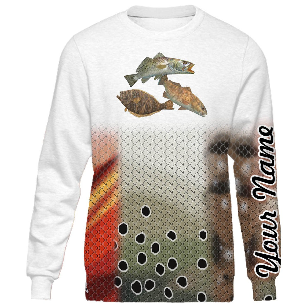 Personalized Louisiana Texas slam fishing 3D full printing shirt for adult and kid - TATS25