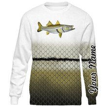 Load image into Gallery viewer, Personalized snook fishing 3D full printing shirt for adult and kid - TATS32