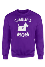 Load image into Gallery viewer, Personalized scottish terrier name mom shirt and hoodie
