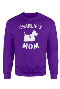 Personalized scottish terrier name mom shirt and hoodie