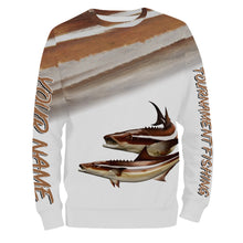 Load image into Gallery viewer, Cobia tournament fishing customize name all over print shirts personalized gift NQS183