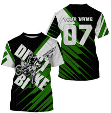 Load image into Gallery viewer, Personalized Dirt Bike Jersey UPF30+ Kid&amp;Adult Riders Motocross Racing Off-road Motorcycle Shirt| NMS619