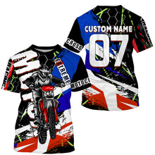 Load image into Gallery viewer, Custom Motocross racing jersey UV protective kid&amp;adult MX dirt bike motorcycle off-road racewear| NMS933