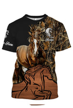 Load image into Gallery viewer, Personalized love horse full printing shirt, all over print long sleeves, hoodie, zip up hoodie
