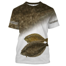 Load image into Gallery viewer, Flounder tournament fishing customize name all over print shirts personalized gift FSA42