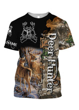 Load image into Gallery viewer, Personalized beautiful deer hunting camo 3d all over printed shirts - TATS4