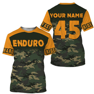 Personalized Enduro Jersey UPF30+ Terrain Motocross Adults & Kid Extreme Dirt Bike Off-road Racing| NMS692