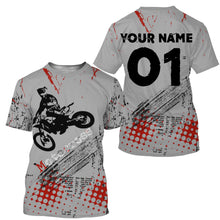 Load image into Gallery viewer, Personalized Motocross Jersey UPF30+ Freestyle FMX Dirt Bike Riders Off-road Motorcycle Racing| NMS671