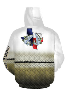 Texas Snook 3D Customized All over printed Long sleeves, Hoodie, Zip up hoodie - FSA31