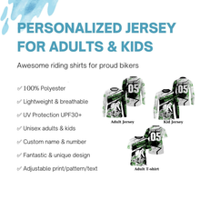 Load image into Gallery viewer, Life behind bars MTB jersey kids adult UPF30+ mountain bike shirt cycling jersey boys girls| SLC265