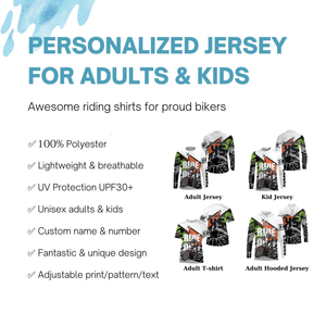 Kids MTB jersey UPF30+ mountain bike gear boys girls bike shirt downhill clothes cycling gear mens| SLC257