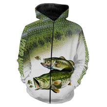 Load image into Gallery viewer, Bass tournament fishing customize name all over print shirts personalized gift FSA39