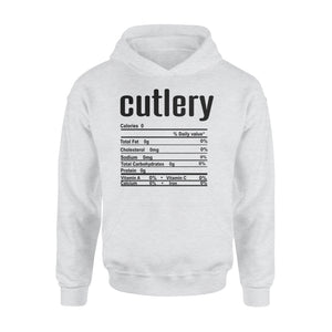 Cutlery nutritional facts happy thanksgiving funny shirts - Standard Hoodie