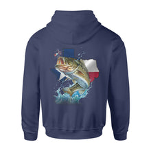 Load image into Gallery viewer, Bass season Texas bass fishing - Standard Hoodie
