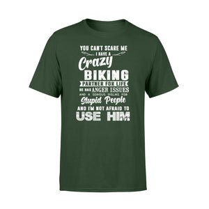 Crazy biking partner for life Shirt and Hoodie - SPH59