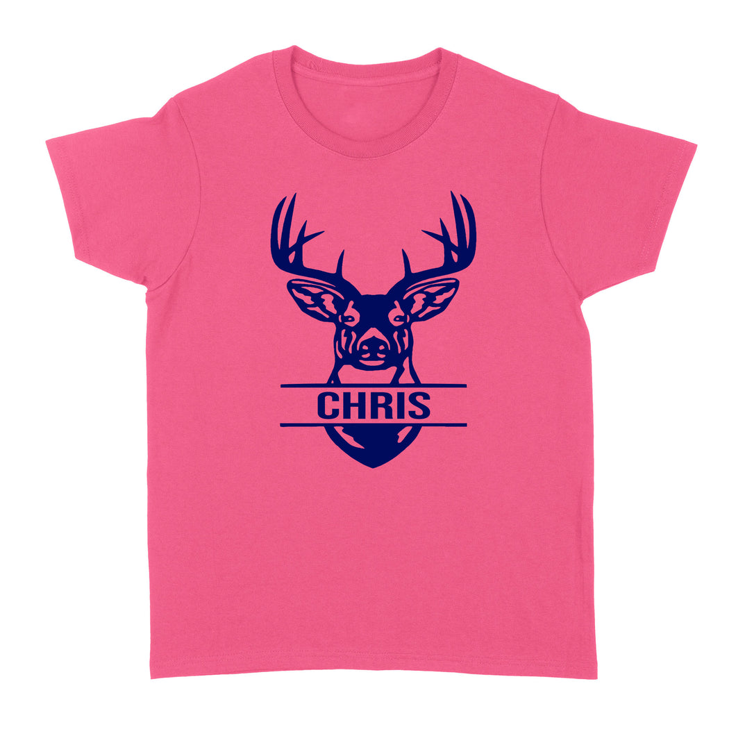 Deer hunting Deer Head custom name T-shirt, Hoodie, Long sleeve - FSD1209