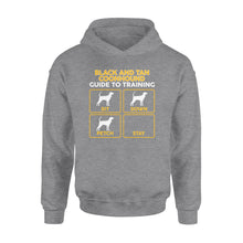 Load image into Gallery viewer, Black and Tan Coonhound Hoodie | Funny Guide to Training dog - FSD1090