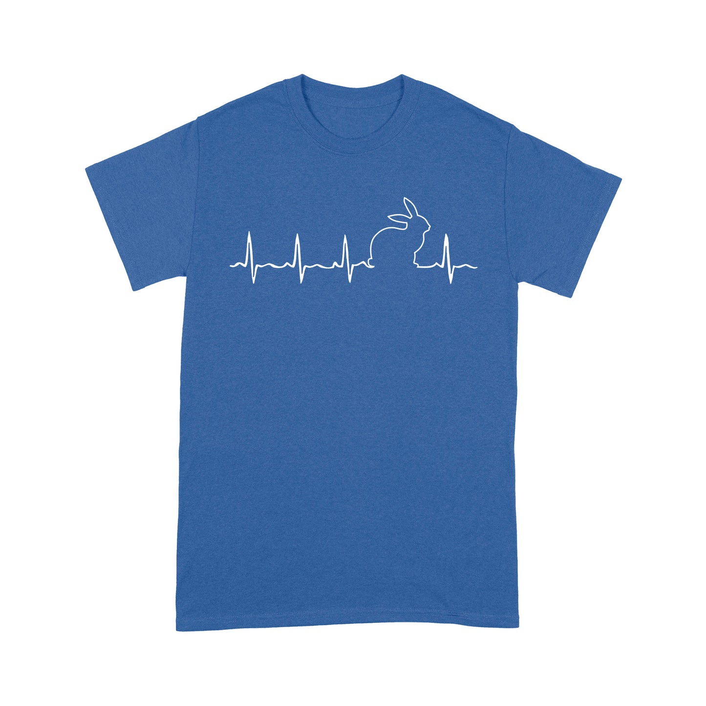 Men’s Rabbit hunting Shirt, Rabbit Pulse Heartbeat T-shirt - FSD3787 D06
