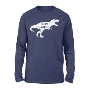 Daddy Shirt, dinosaur shirt for dad, gift for father, Daddy Shirt, Father's Day Gift D03 NQS1289 Long Sleeve