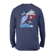 Load image into Gallery viewer, Wahoo season Texas wahoo saltwater fishing - Standard Long Sleeve