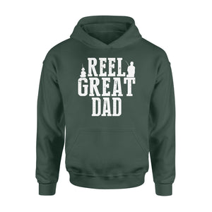 Reel Great Dad, Fishing Shirt for Men, father's day gift for dad D05 NQSD305 - Standard Hoodie