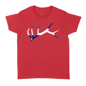 Colorado elk hunting horn NQS1114 D03 - Standard Women's T-shirt