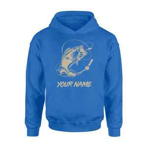 Custom Bass Fishing Hoodie shirts, Personalized Fishing Shirts FFS - IPHW452