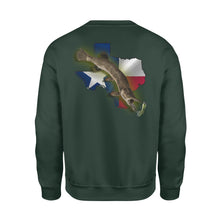 Load image into Gallery viewer, Alligator gar season Texas alligator gar fishing- Standard Fleece Sweatshirt