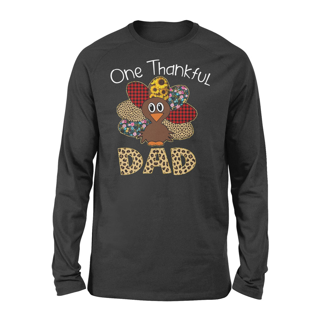 One thankful dad thanksgiving gift for him - Standard Long Sleeve