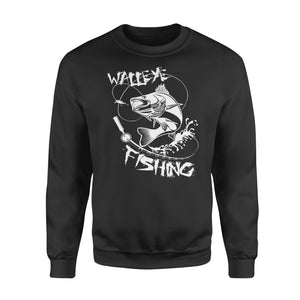 Walleye fishing fly fishing - Standard Fleece Sweatshirt