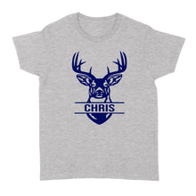 Load image into Gallery viewer, Deer hunting Deer Head custom name T-shirt, Hoodie, Long sleeve - FSD1209