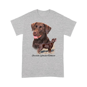Chocolate Labrador Retriever - Bird Hunting Dogs T-shirt FSD3793 D02