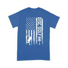 Load image into Gallery viewer, American flag Disc golf shirt, gift for disc golf lovers NQS4614 T shirt
