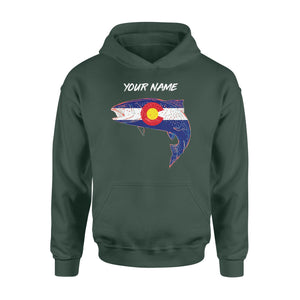 Colorado trout fishing custom name shirt, personalized fishing Hoodie- NQS1205