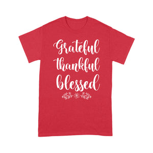 Grateful thankful blessed - Standard T-shirt